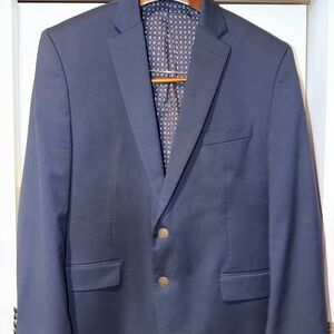 Chaps Navy Blue Blazer Sport Coat